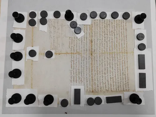 Restauro carteggio diplomatico